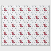 Universiteit van Mississippi | OLE Miss Script Cadeaupapier (Vlak)