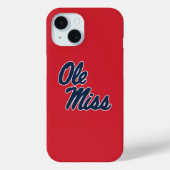 Universiteit van Mississippi | OLE Miss Script Case-Mate iPhone Case (Achterkant)