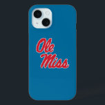 Universiteit van Mississippi | OLE Miss Script iPhone 15 Case<br><div class="desc">Bekijk deze University of Mississippi design! Haal de nieuwste Mississippi Rebels spullen hier. Al deze Zazzle-producten zijn aanpasbaar met uw klassejaar,  naam en club. Deze producten maken perfecte geschenken voor de Ole Miss University student,  alumni,  familie,  vriend,  of fan in je leven.</div>