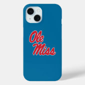 Universiteit van Mississippi | OLE Miss Script Case-Mate iPhone Case (Achterkant)