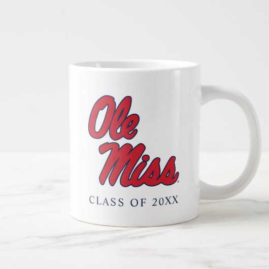 Universiteit van Mississippi | OLE Miss Script Grote Koffiekop (Rechts)