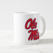 Universiteit van Mississippi | OLE Miss Script Grote Koffiekop (Voorkant rechts)