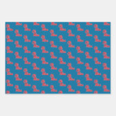 Universiteit van Mississippi | OLE Miss Script Inpakpapier Vel (Voorkant 3)