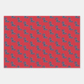 Universiteit van Mississippi | OLE Miss Script Inpakpapier Vel (Voorkant 2)