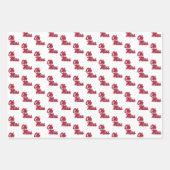 Universiteit van Mississippi | OLE Miss Script Inpakpapier Vel (Voorkant)
