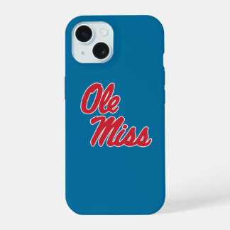 Universiteit van Mississippi | Ole Miss Script iPhone 15 Case