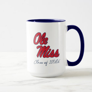 Universiteit van Mississippi OLE Miss Script Mok