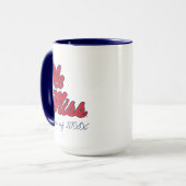 Universiteit van Mississippi | OLE Miss Script Mok (Voorkant links)