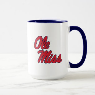 Universiteit van Mississippi   OLE Miss Script Mok