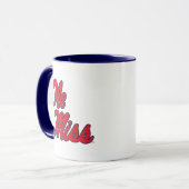 Universiteit van Mississippi | OLE Miss Script Mok (Voorkant links)