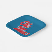 Universiteit van Mississippi | OLE Miss Script Papieren Bordje (Gebogen)