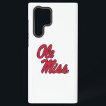 Universiteit van Mississippi | OLE Miss Script Samsung Galaxy Hoesje<br><div class="desc">Bekijk deze University of Mississippi design! Haal de nieuwste Mississippi Rebels spullen hier. Al deze Zazzle-producten zijn aanpasbaar met uw klassejaar,  naam en club. Deze producten maken perfecte geschenken voor de Ole Miss University student,  alumni,  familie,  vriend,  of fan in je leven.</div>