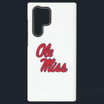 Universiteit van Mississippi | OLE Miss Script Samsung Galaxy Hoesje<br><div class="desc">Bekijk deze University of Mississippi design! Haal de nieuwste Mississippi Rebels spullen hier. Al deze Zazzle-producten zijn aanpasbaar met uw klassejaar,  naam en club. Deze producten maken perfecte geschenken voor de Ole Miss University student,  alumni,  familie,  vriend,  of fan in je leven.</div>