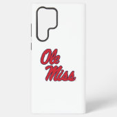 Universiteit van Mississippi | OLE Miss Script Samsung Galaxy Hoesje (Achterkant)
