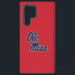 Universiteit van Mississippi | OLE Miss Script Samsung Galaxy Hoesje<br><div class="desc">Bekijk deze University of Mississippi design! Haal de nieuwste Mississippi Rebels spullen hier. Al deze Zazzle-producten zijn aanpasbaar met uw klassejaar,  naam en club. Deze producten maken perfecte geschenken voor de Ole Miss University student,  alumni,  familie,  vriend,  of fan in je leven.</div>