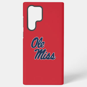 Universiteit van Mississippi   OLE Miss Script Samsung Galaxy Hoesje