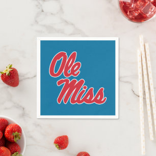 Universiteit van Mississippi   OLE Miss Script Servet