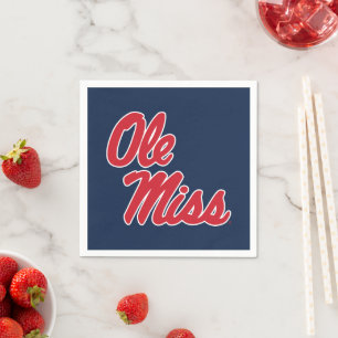 Universiteit van Mississippi   OLE Miss Script Servet