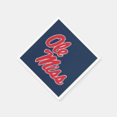 Universiteit van Mississippi | OLE Miss Script Servet (Hoek)