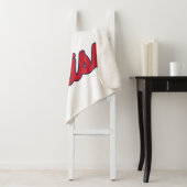 Universiteit van Mississippi | OLE Miss Script Sherpa Deken (In situ)