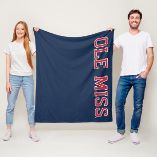 Universiteit van Mississippi   Ole Miss Wordmark Fleece Deken