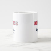 Universiteit van Mississippi | Ole Miss Wordmark Grote Koffiekop (Voorkant)