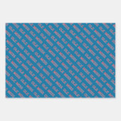 Universiteit van Mississippi | Ole Miss Wordmark Inpakpapier Vel (Voorkant)