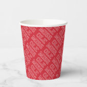 Universiteit van Mississippi | Ole Miss Wordmark Papieren Bekers (Links)