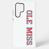 Universiteit van Mississippi | Ole Miss Wordmark Samsung Galaxy Hoesje (Achterkant)
