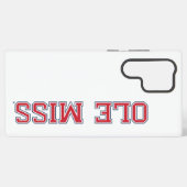 Universiteit van Mississippi | Ole Miss Wordmark Samsung Galaxy Hoesje (Achterkant horizontaal)
