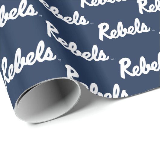 Universiteit van Mississippi | Rebels Script Cadeaupapier (Rol Hoek)