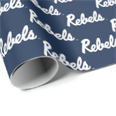 Universiteit van Mississippi | Rebels Script Cadeaupapier (Rol Hoek)