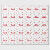 Universiteit van Mississippi | Rebels Script Cadeaupapier (Vlak)