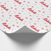 Universiteit van Mississippi | Rebels Script Cadeaupapier (Hoek)