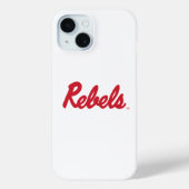 Universiteit van Mississippi | Rebels Script Case-Mate iPhone Case (Achterkant)