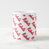 Universiteit van Mississippi | Rebels Script Grote Koffiekop (Voorkant)