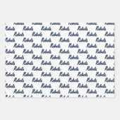 Universiteit van Mississippi | Rebels Script Inpakpapier Vel (Voorkant)