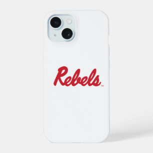 Universiteit van Mississippi Rebels Script iPhone 15 Case