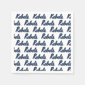 Universiteit van Mississippi | Rebels Script Servet (Voorkant)