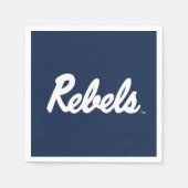 Universiteit van Mississippi | Rebels Script Servet (Voorkant)