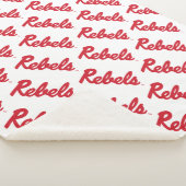 Universiteit van Mississippi | Rebels Script Sherpa Deken (3/4)