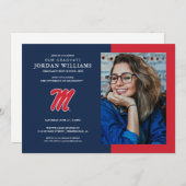 Universiteit van Mississippi | Script M Aankondiging (Voorkant / Achterkant)