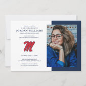 Universiteit van Mississippi | Script M Aankondiging (Voorkant)