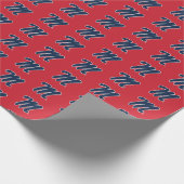 Universiteit van Mississippi | Script M Cadeaupapier (Hoek)