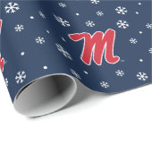 Universiteit van Mississippi | Script M Cadeaupapier (Rol Hoek)
