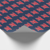 Universiteit van Mississippi | Script M Cadeaupapier (Hoek)