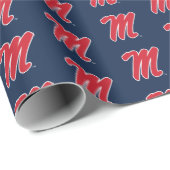 Universiteit van Mississippi | Script M Cadeaupapier (Rol Hoek)