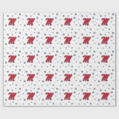 Universiteit van Mississippi | Script M Cadeaupapier (Vlak)