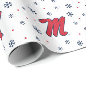 Universiteit van Mississippi | Script M Cadeaupapier (Rol Hoek)