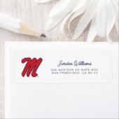 Universiteit van Mississippi | Script M Etiket (Insitu)